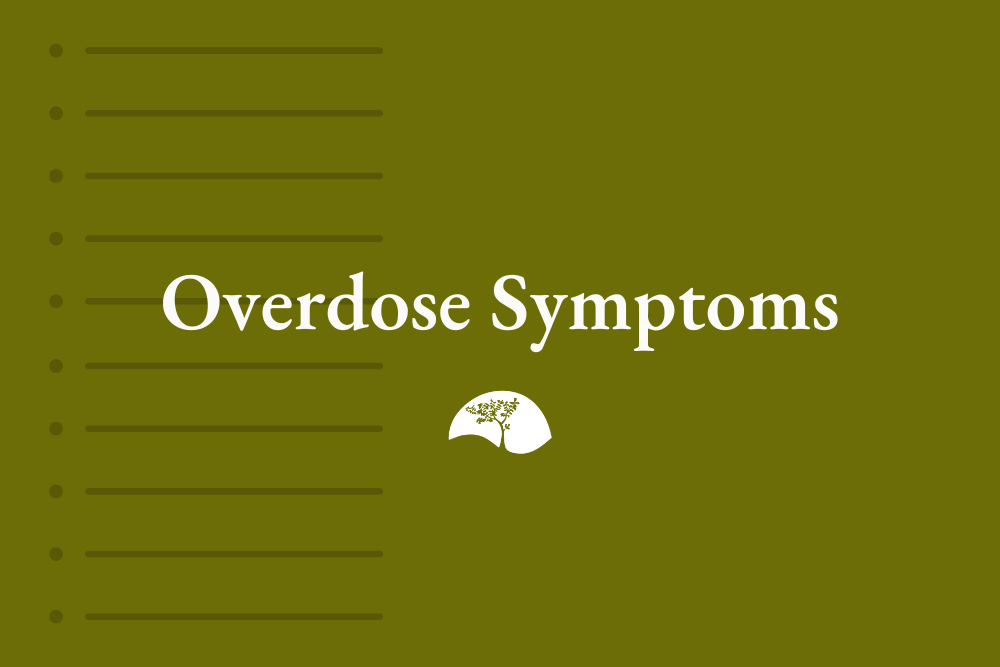 signs of overdose